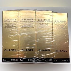 12xCHANEL SUBLIMAGE LES GRAINS DE VANILLE SCRAB Each 5ml Sealed Batch Total 60ml